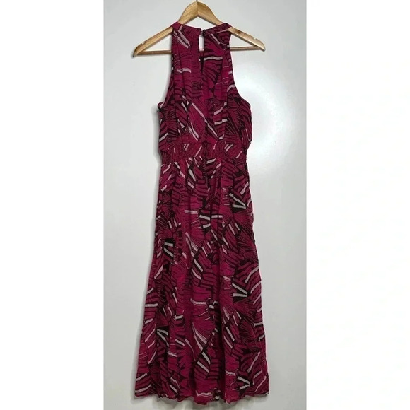 Maeve Anthropologie NWOT Kelli Halter Maxi Dress Size MP - Picture 8 of 12